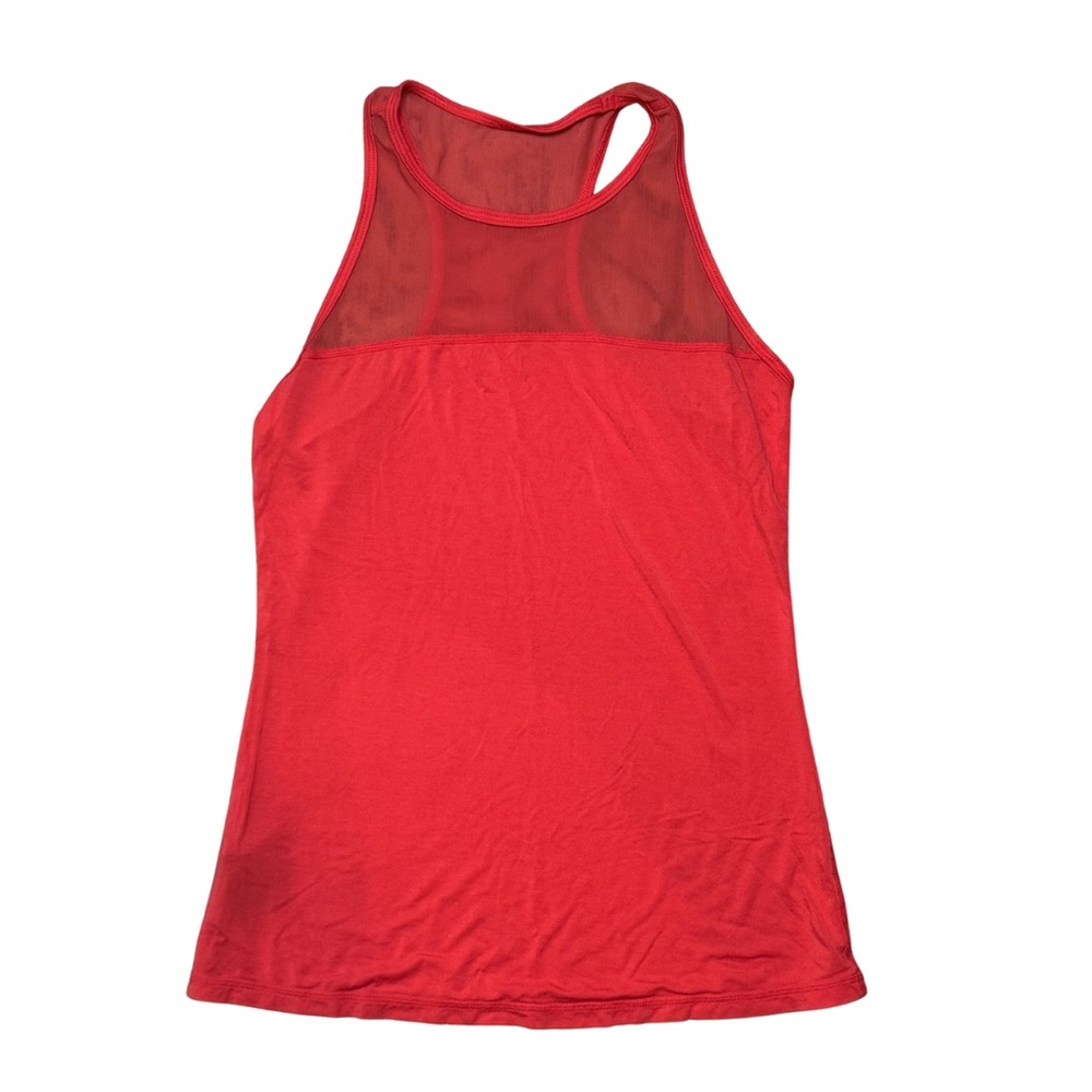 Til You Collapse Tank | Red | Size M | Mesh Detail